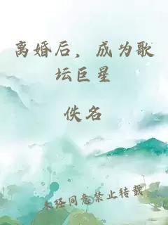 离婚后，成为歌坛巨星