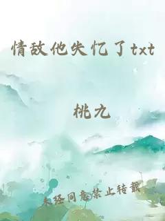 情敌他失忆了txt